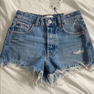 Zara jean shorts